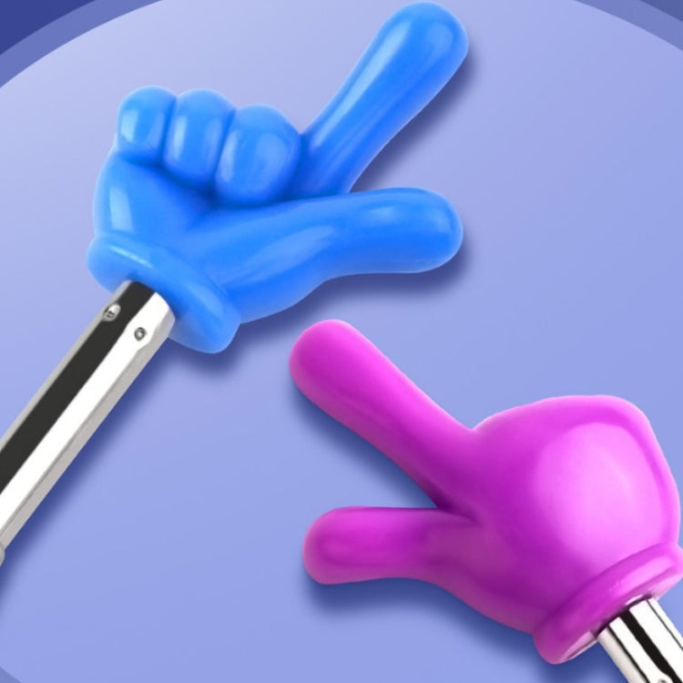 Retractable Teacher Pointer Extendable Finger Pointer Stick for School(Random Color)