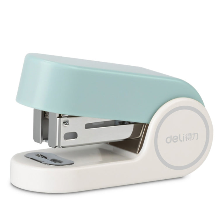 Deli Mini Stapler Includes 830 Staples ,12 Sheet Capacity(Blue)