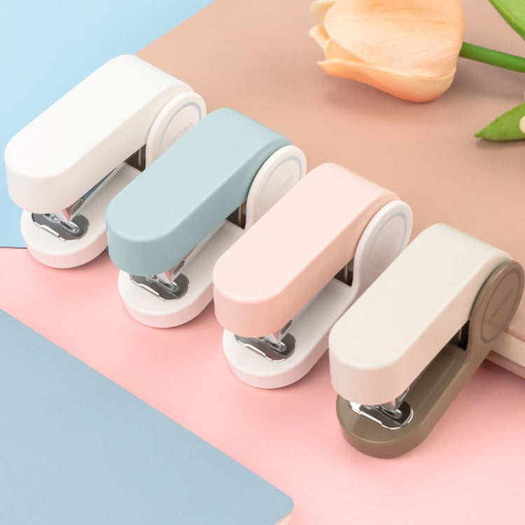 Deli Mini Stapler Includes 830 Staples ,12 Sheet Capacity(White)