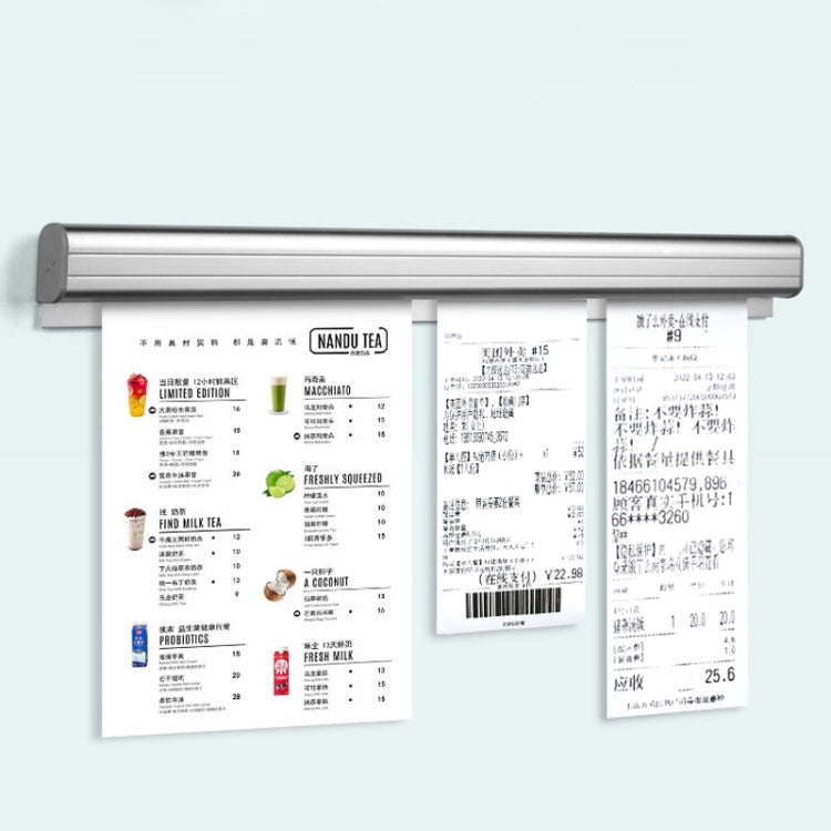 30cm Kitchen Order Holder Restaurant Takeaway Aluminum Ticket Holder