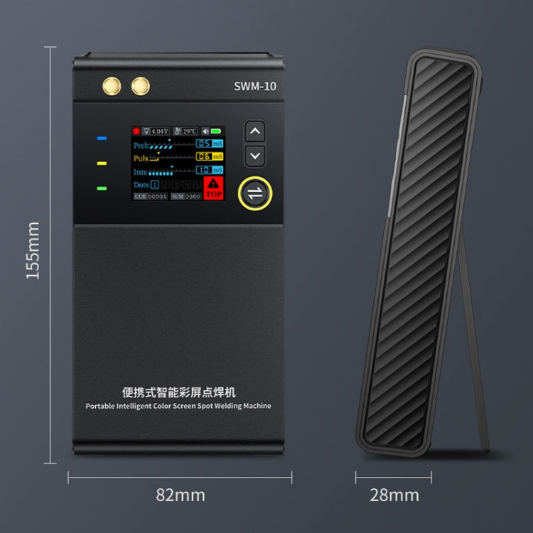 FNIRSI Small Handheld Portable Mobile Phone Lithium Battery Nickel Sheet Spot Welding Machine(SWM-10)