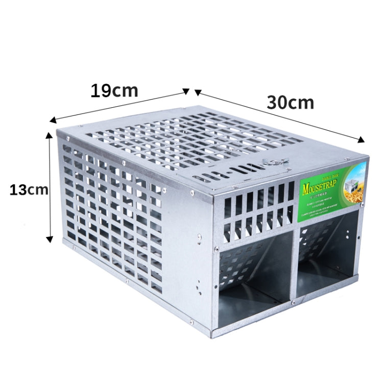 Double Door Large Home Indoor Automatic Mouse Trap Cage Catch Mouse Trap
