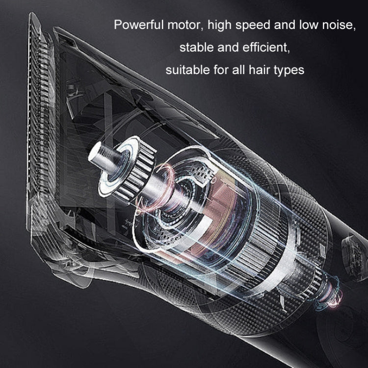 Rechargeable Hair Clipper Pet Shaver(Gold Black Pattern)