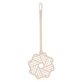 Quilt Cleaning Duvet Fluffing Pat Plastic Quilt Pat Faux Rattan Household Quilt Mite Dusting Duster(Coffee Pink)