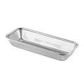 Kitchen Sterilization Cabinet Cutlery Organizer Household Stainless Steel Drainage Tray, Model: Perforated Chopsticks Basket