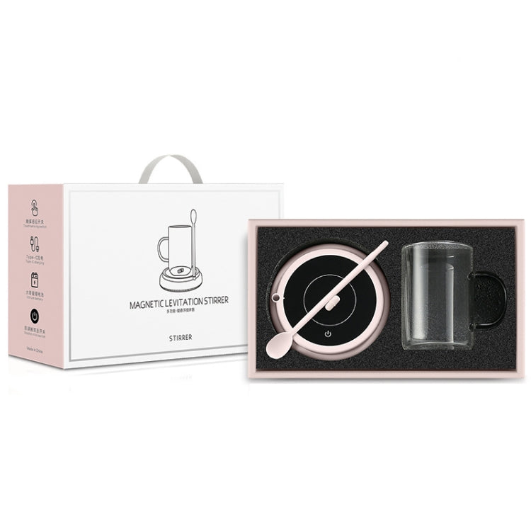 10000rpm/Min Magnetic Levitation Electric Coffee Stirrer Milk Shaker With Cup Gift Box(Blue)