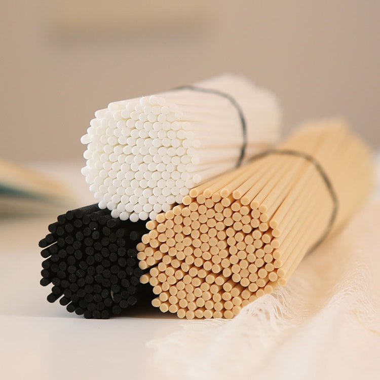 100pcs /Box 3mmx20cm Rattan Aromatherapy Stick Floral Water Diffuser Hotel Deodorizing Diffuser Stick(White)