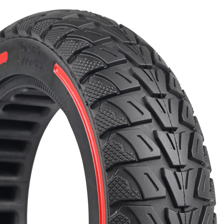 For Ninebot Max G30 Electric Scooter 10 x 2.5 Inch Flick Color Solid Tire(Red)