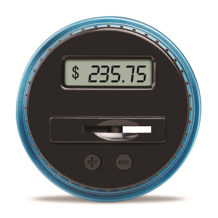 Digital Display Counting Piggy Bank With Lock, Currency: EUR