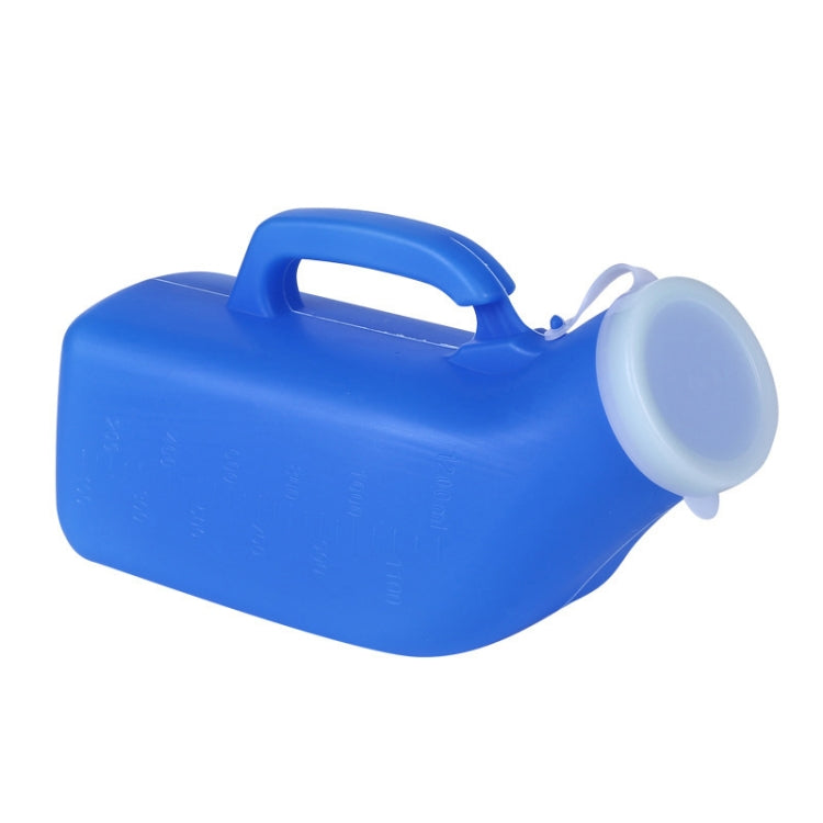 Household Mens Urinal 1200ml Plastic Potty With Lid And Smooth Mouth Urinal(Blue)