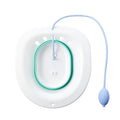 Foldable Bidet Squat-free Maternity Bathtub After Anal Surgery Care Basin With Flusher(Green)