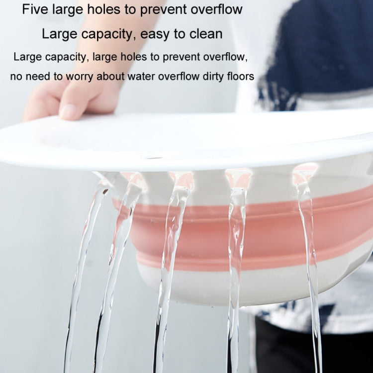 Foldable Bidet Squat-free Maternity Bathtub After Anal Surgery Care Basin With Flusher(Gray)
