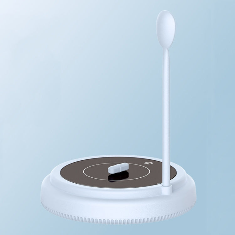 10000rpm/min Magnetic Levitation Electric Coffee Stirrer Milk Shaker Red Wine Decanter(Sky Blue)