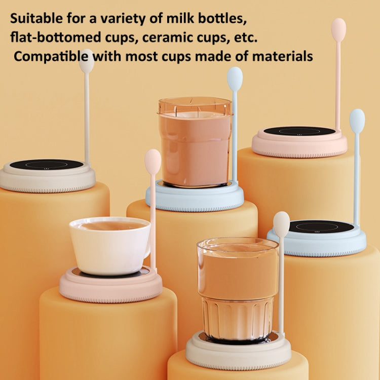 10000rpm/min Magnetic Levitation Electric Coffee Stirrer Milk Shaker Red Wine Decanter(Pink)