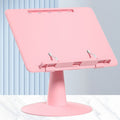 Children Reading Rack Flip Book Reading Stand Multi-functional Adjustable Student Bookshelf(Pink)