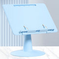 Children Reading Rack Flip Book Reading Stand Multi-functional Adjustable Student Bookshelf(Sky Blue)