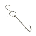 Stainless Steel Double Ring Duck Cooker Hanger Outdoor Barbecue Hanging Hook Stand, Specs: 3 Centi Medium Wax Ring 29cm