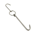Stainless Steel Double Ring Duck Cooker Hanger Outdoor Barbecue Hanging Hook Stand, Specs: 5 Centi 9 Inch Wax Ring 36cm