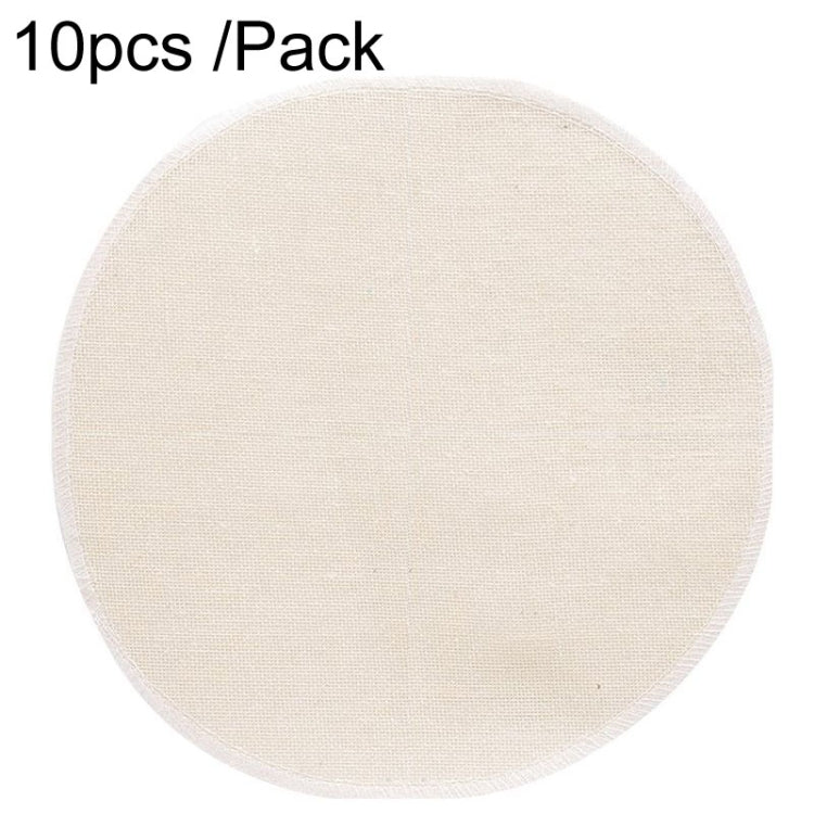 10pcs /Pack 60cm Thickened Non-stick Steamer Cloth Buns Cotton Gauze Matting Cloth(Sizing)