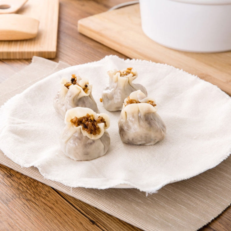 10pcs /Pack 50cm Thickened Non-stick Steamer Cloth Buns Cotton Gauze Matting Cloth(Encrypted)