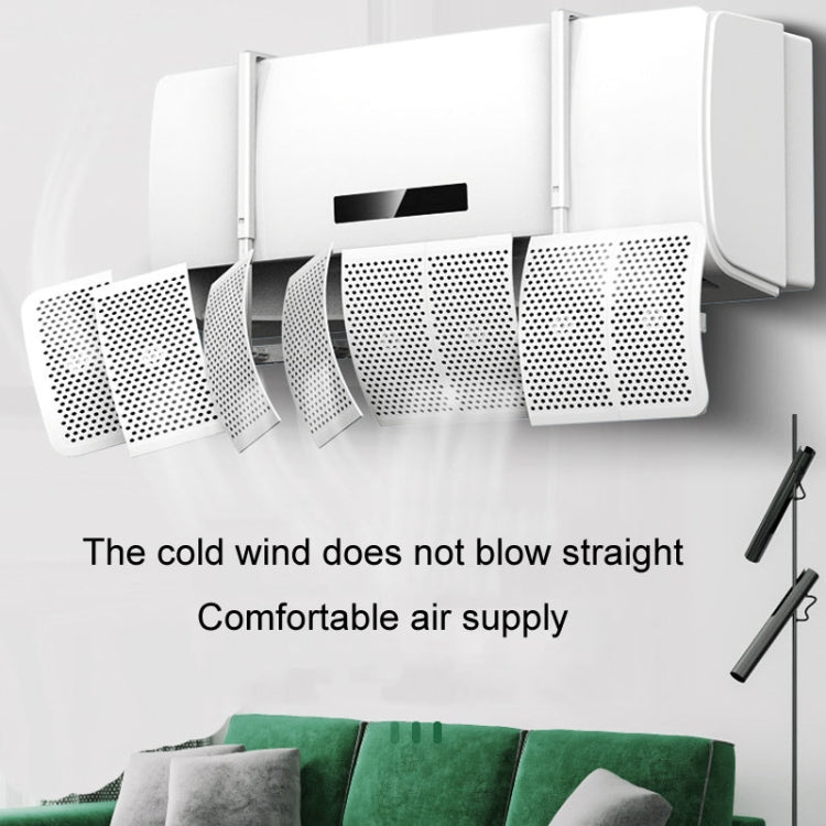 Air Conditioner Windshield Anti-Direct Blowing Air Vent Block Wall Mounted Universal Air Guide Cover, Model: 20x90cm Carbon Filter