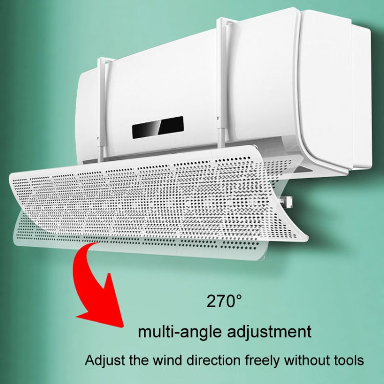 Air Conditioner Windshield Anti-Direct Blowing Air Vent Block Wall Mounted Universal Air Guide Cover, Model: 30x90cm Basic