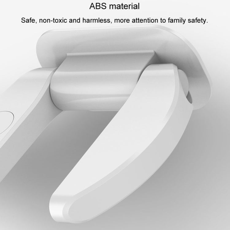 Living Alone Anti Burglary Door Stopper No Hole Child Safety Lock With Alarm(Black)