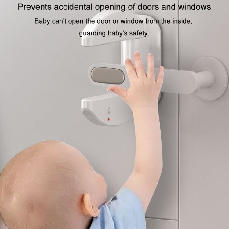 Living Alone Anti Burglary Door Stopper No Hole Child Safety Lock With Alarm(Black)