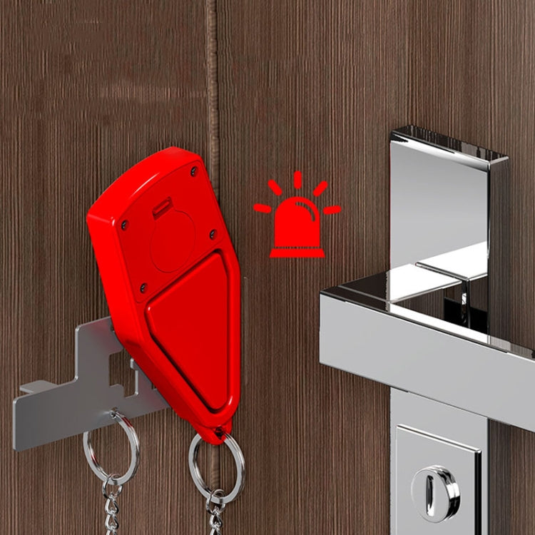 Door Stopper Home Burglary Girls Live Alone Security Lock Inside Opening Door Plug, Style: Without Alarm