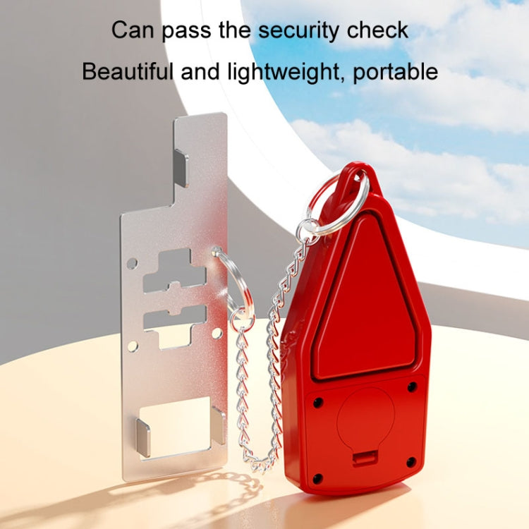 Door Stopper Home Burglary Girls Live Alone Security Lock Inside Opening Door Plug, Style: Without Alarm