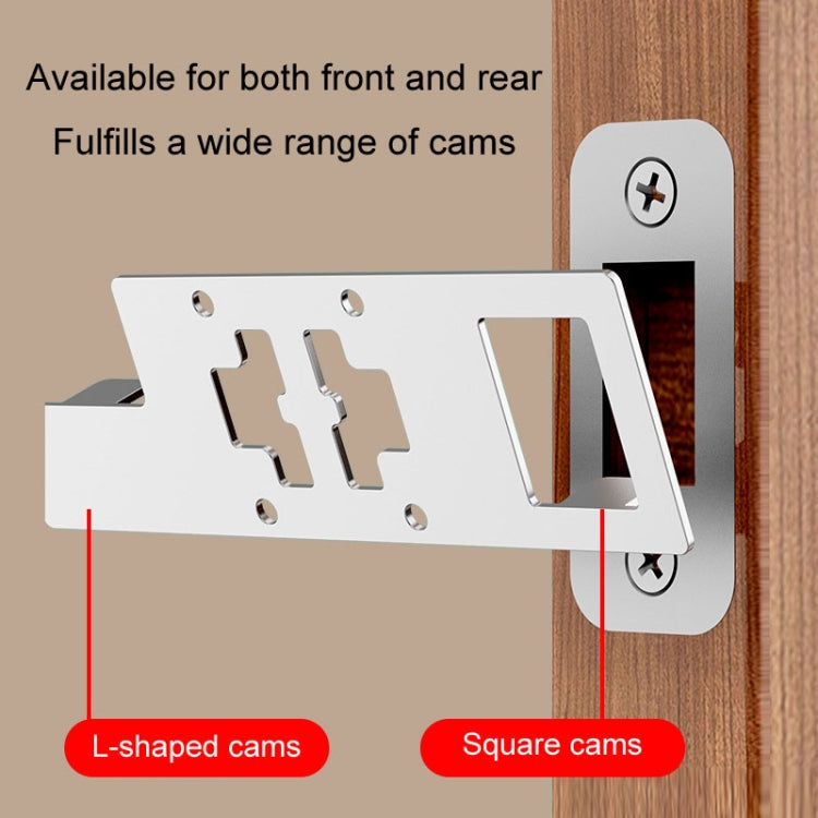 Door Stopper Home Burglary Girls Live Alone Security Lock Inside Opening Door Plug, Style: Without Alarm