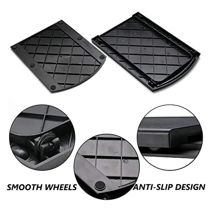 Sliding Small Countertop Appliance Tray for Coffee Makers, Blenders, Mixers