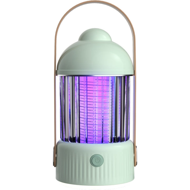 Electric Shock Type Home Night Light Mosquito Killer Outdoor Camping Lamp, Spec: Plug-in Model(Green)