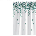 120x200cm Simple Fresh Style Home Shower Curtain Waterproof Thickened Bathroom Curtain Cloth With Hooks