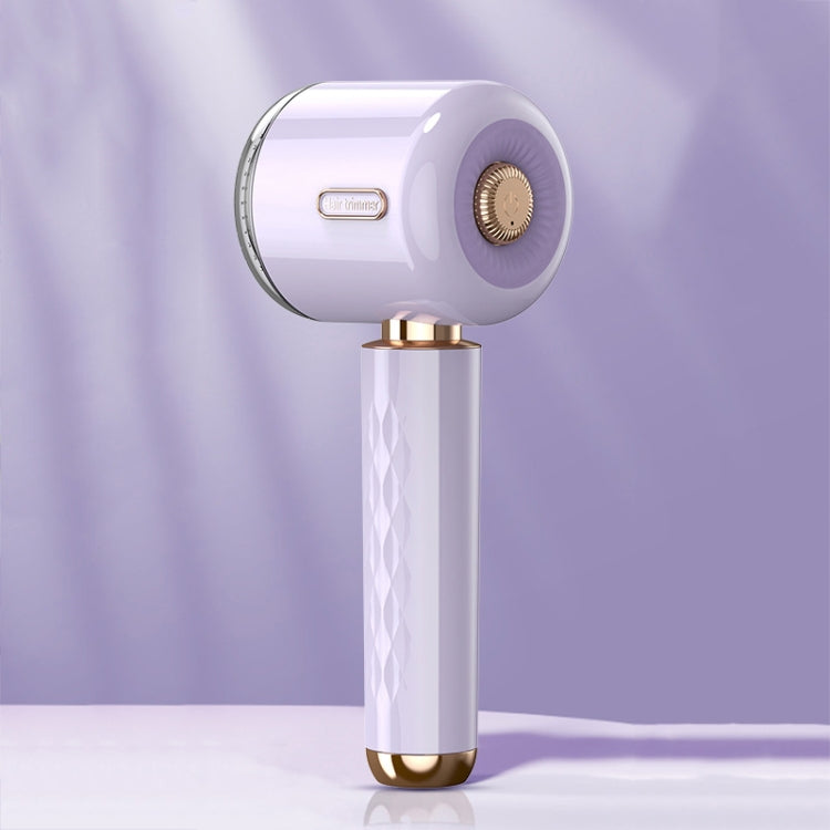 Electric Hair Ball Trimmer Household Hair Removal Ball Tool Shaver, Color: Charging-Purple