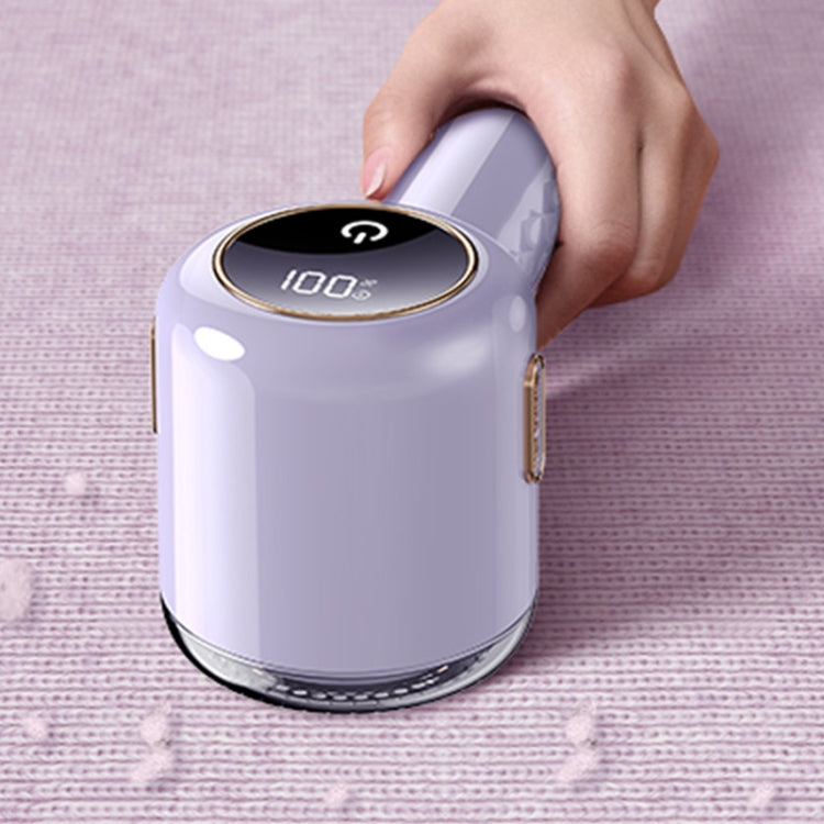Electric Hair Ball Trimmer Household Hair Removal Ball Tool Shaver, Color: Charging-Beige