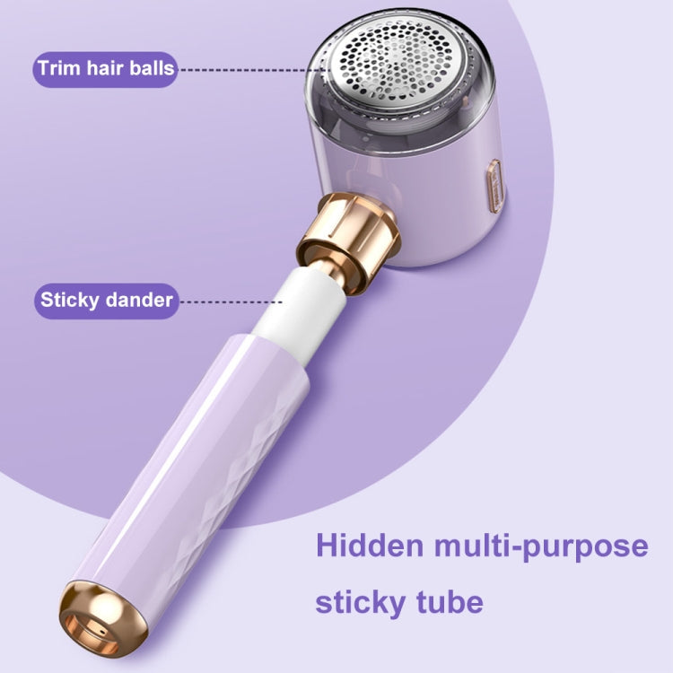 Electric Hair Ball Trimmer Household Hair Removal Ball Tool Shaver, Color: Charging-Beige