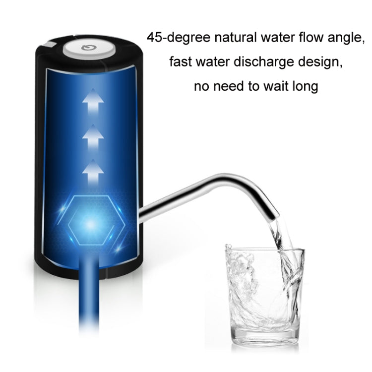 Bottled Water Dispenser Automatic Filling Electric Water Pump(White)