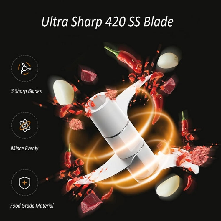 Kitchen Multifunctional Garlic Food Supplement Vegetable Cutter(Green)