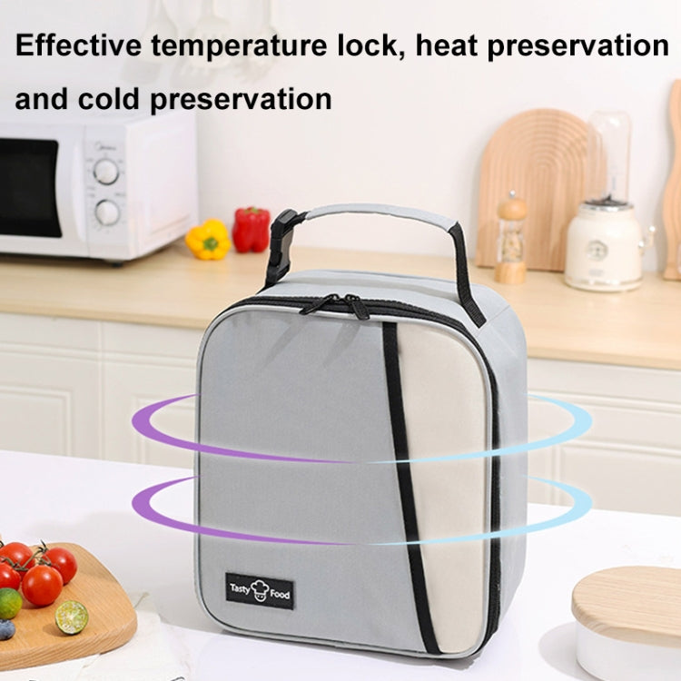Portable Outdoor Picnic Portable Fresh-keeping Lunch Bag(Pink)