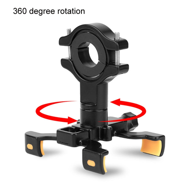 BENGGUO Bicycle Aluminum Alloy Four-claw Cycling Mobile Phone Holder, Model: Handlebars