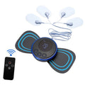 SC-195B Mini Cervical Massage Stickers EMS Pulse Meridian Therapy Instrument, Spec: 4-In-1 Remote Upgrade