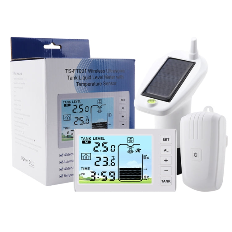 Underground Open Measurement Ultrasonic Liquid Level Meter(TS-FT001)