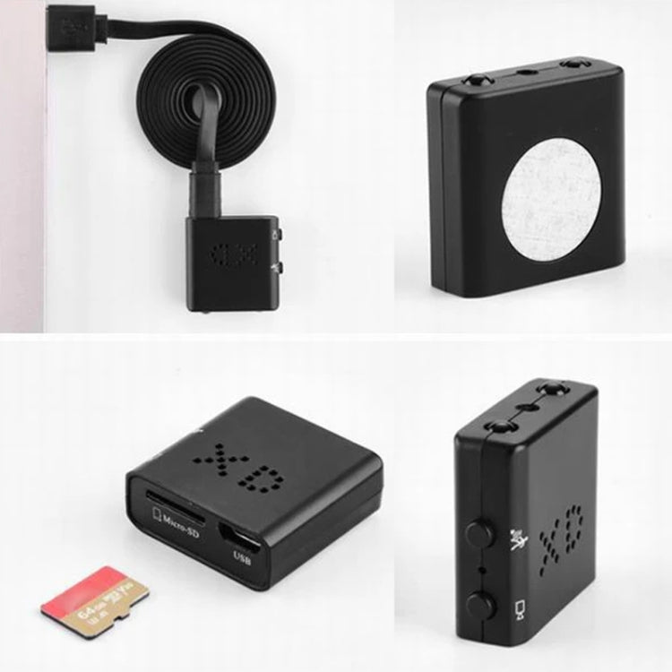 XD Camera 1080p HD Video Smart IR-CUT Infrared Night Vision Sports Camera(Direct Version No Battery)