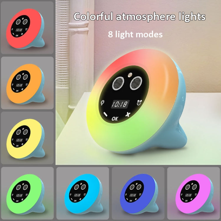 Multifunctional Alarm Clock Time Management Sitting Correction Reminder(Sky Blue)