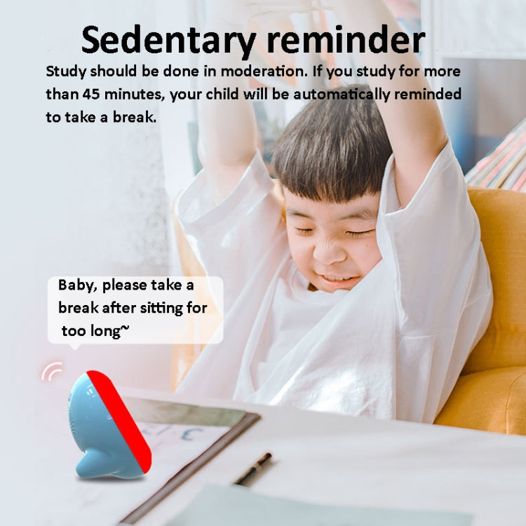 Multifunctional Alarm Clock Time Management Sitting Correction Reminder(Sky Blue)