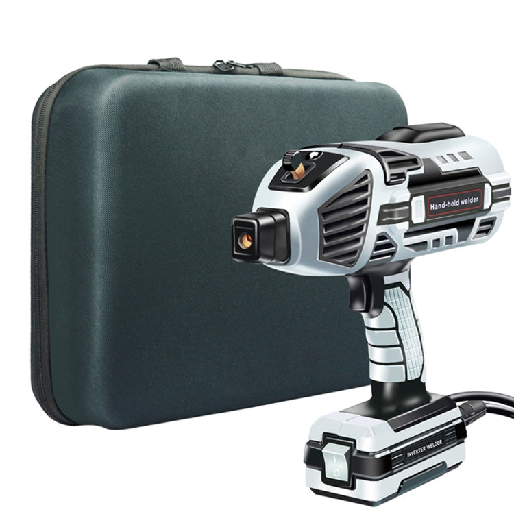 Handheld Welding Machine Home Small Portable Inverter Welder(Gray US Plug 110V)