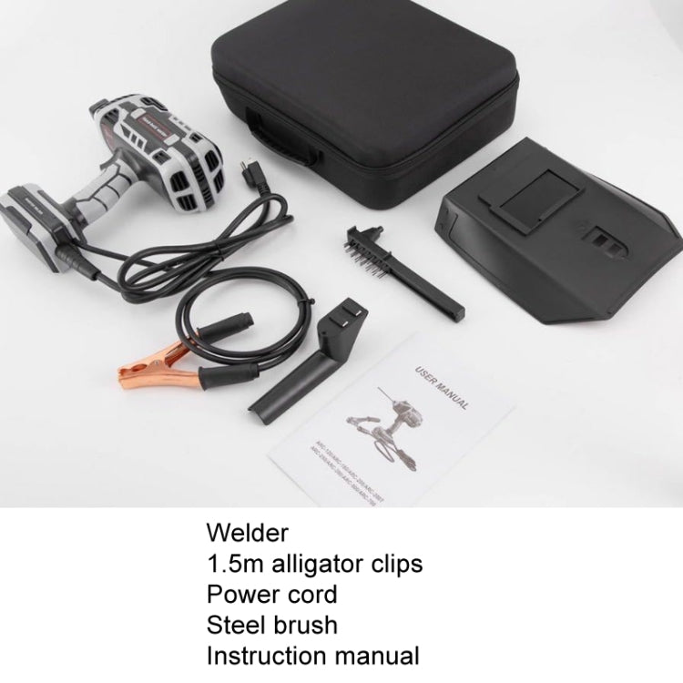 Handheld Welding Machine Home Small Portable Inverter Welder(Green US Plug 110V)