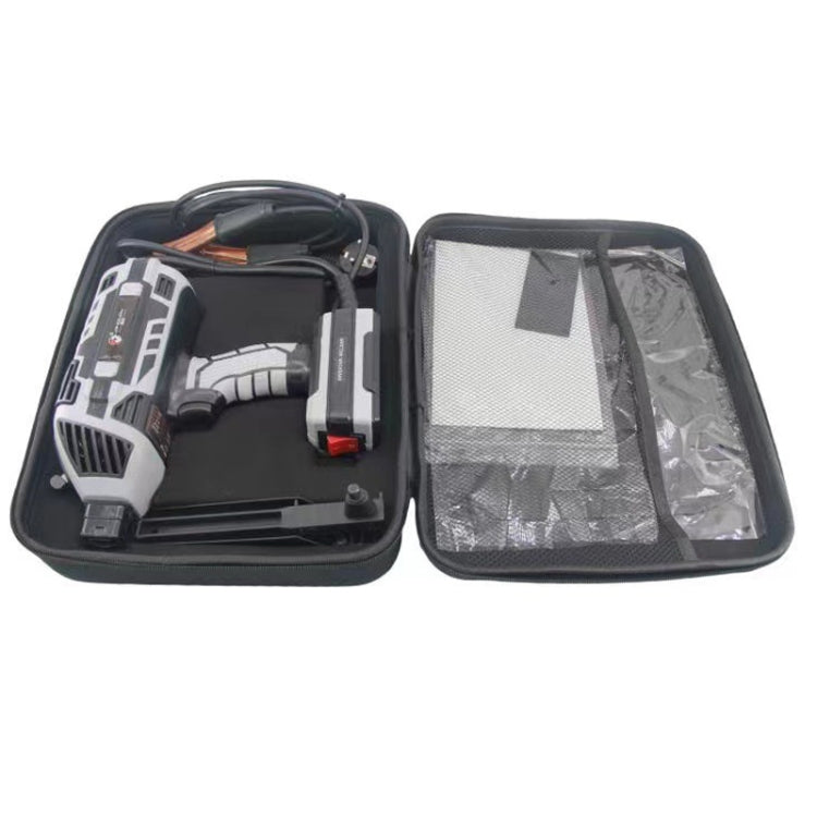 Handheld Welding Machine Home Small Portable Inverter Welder(Green EU Plug 220V)