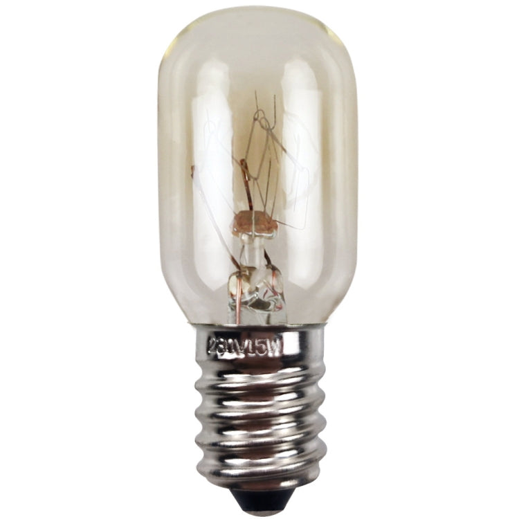 220V 15W E14 Screw Light Refrigerator Light Bulb Microwave Oven Sewing Machine Machine Bulb(2700K)